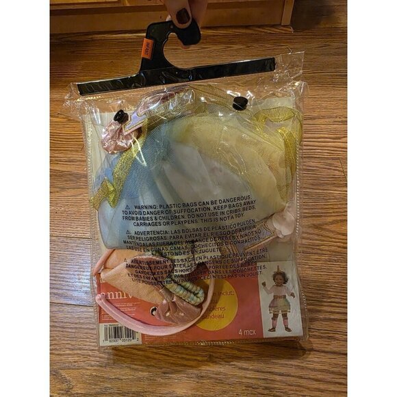 First Birthday Girl Kit Outfit Tutu Leg Warmers Headband (4 pcs) Pink Gold NEW - Picture 4 of 4